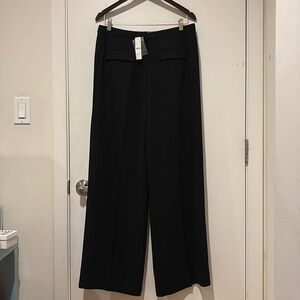 Nwt wide leg essential pant black size 12